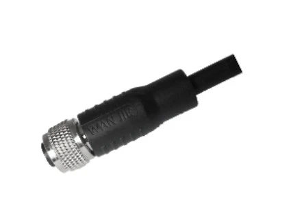 M12 Kvinne Straight Shield A-Koding