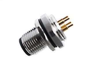 M12 hann bak, festet A-Koding 17PIN M16*1,5
