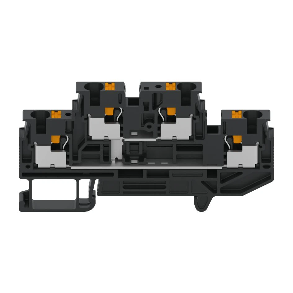 Feed Through Din Rail Terminal Block Connector 4,0 Mm2